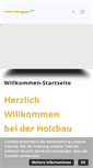 Mobile Screenshot of holzbau-hutmann.de